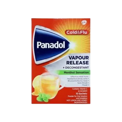 panadol cold flu10sachets