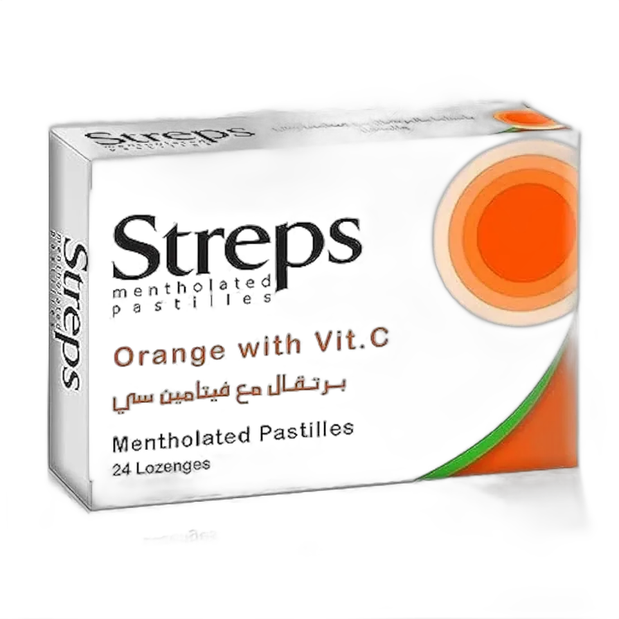 STREPSILS ORANGE 24 LOZENGE old