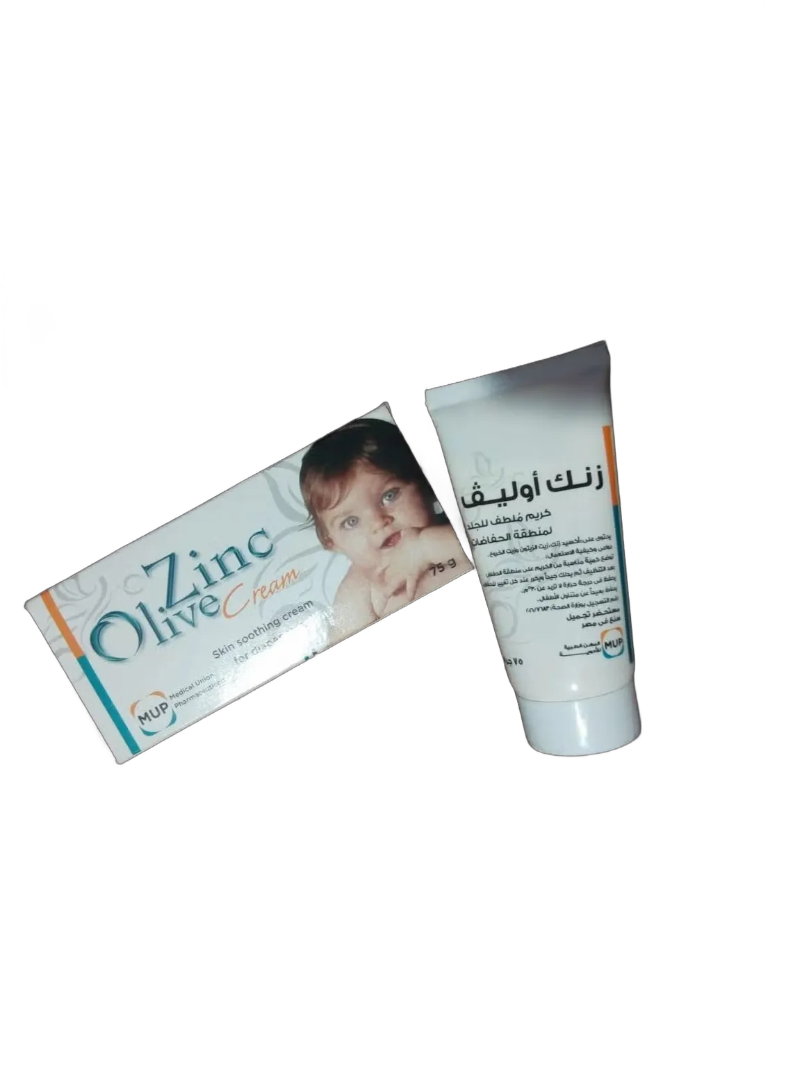 zinc olive cream