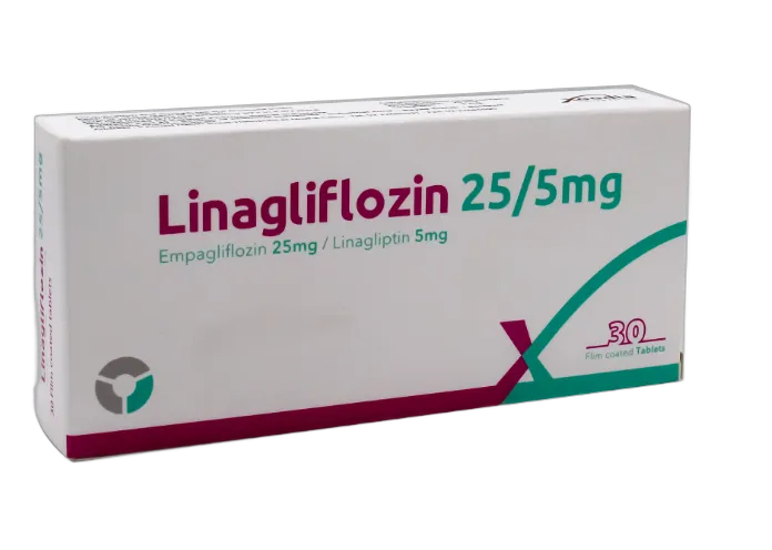 LINAGLIFLOZIN25&5MG30TAB