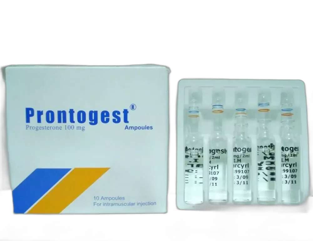 PRONTOGEST  100 MG  10 AMP