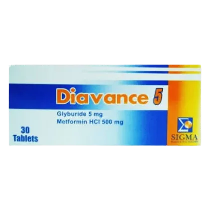 DIAVANCE 5&500 MG 30 TAB
