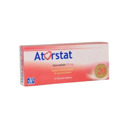 ATORSTAT 20MG 14SCORED TEB old