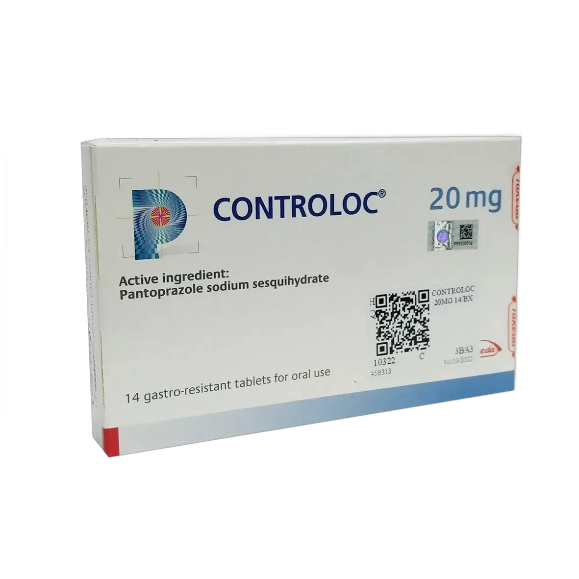 CONTROLOC20MG14TAB
