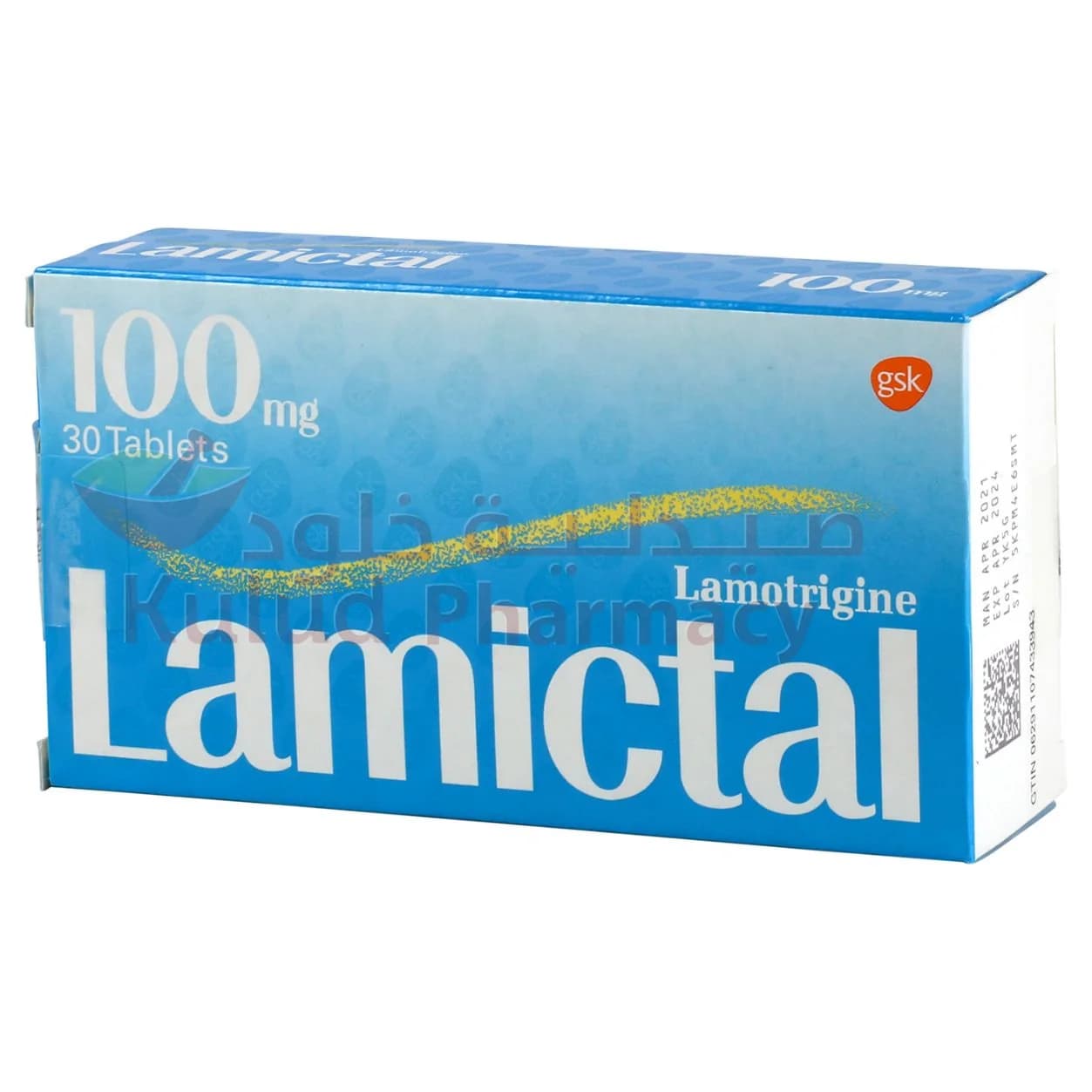 لاميكتال اقراص 100 مجم 30 اقراص