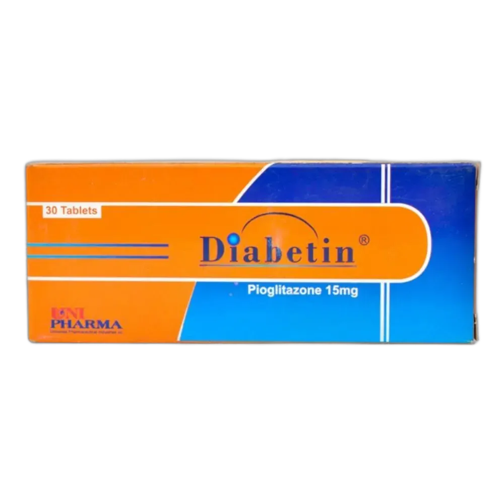 DIABETIN  15 MG  30TABLETS
