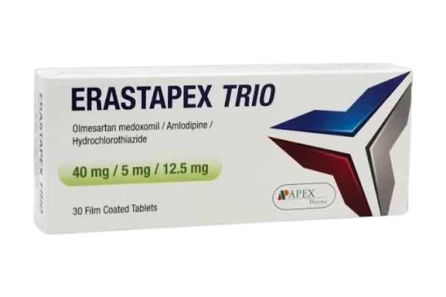 ERASTAPEX TRIO40&5&12.5MG30TAB