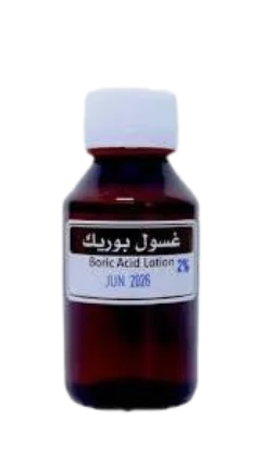 غسول حامض البوريك4%