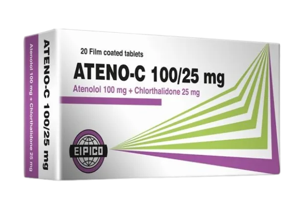 ateno c100&25mg20tab new