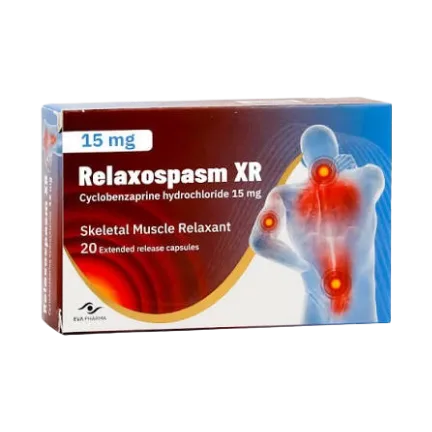 RELAXOSPASM 15MG XR 20 TAB