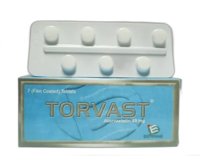 TORVAST 40MG 7TAB NEW