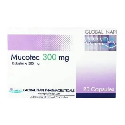 ميوكوتيك300مج20 كبسول