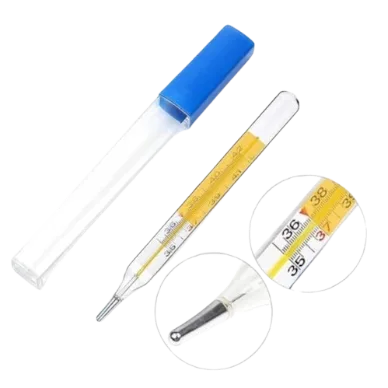Slim thermometer