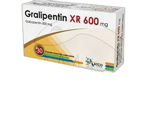 gralipentin600mg xr 30cap