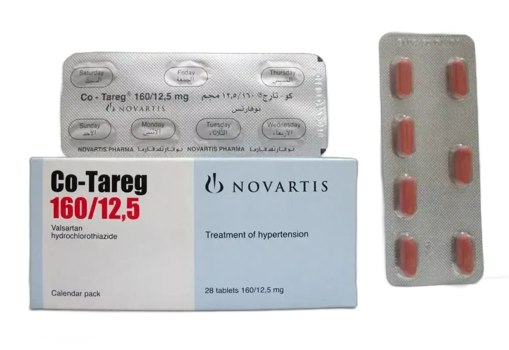 CO TAREG160&12.5MG28TAB