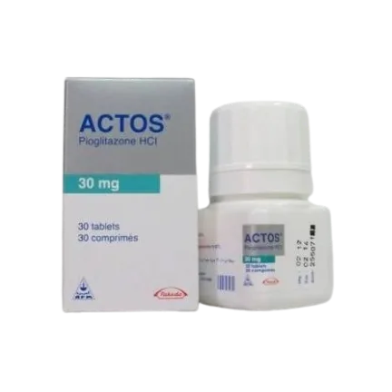 Actos 30 mg, 30 tablets