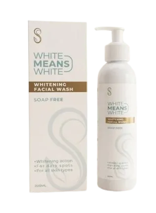 WHITE MEANS WHITE FACIAL WASH