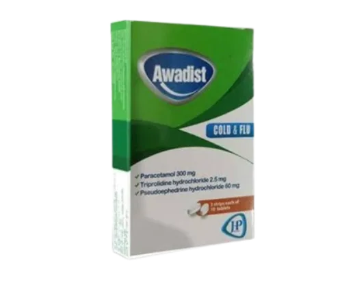 awadist cold and flu 20tab