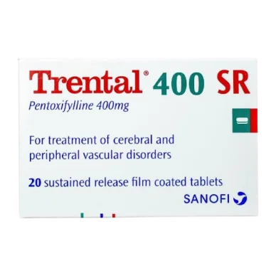 ترنتال 400مجم 20قرص ق