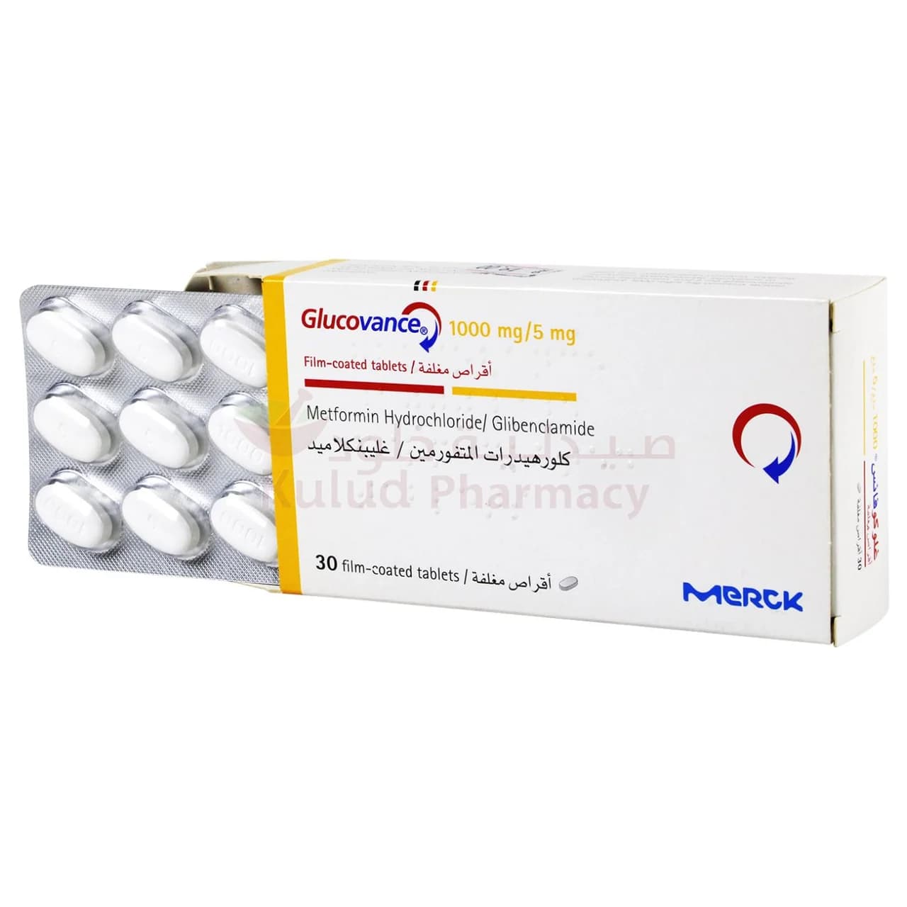 جلوكوفانس5&1000مجم30قرص