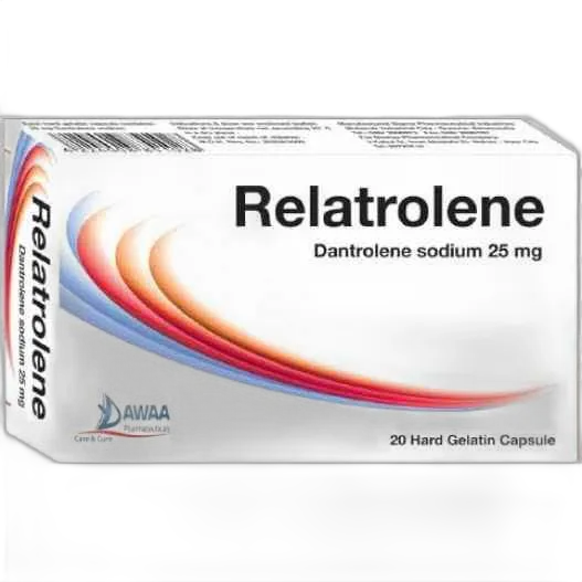 relatrolene25mg20cap