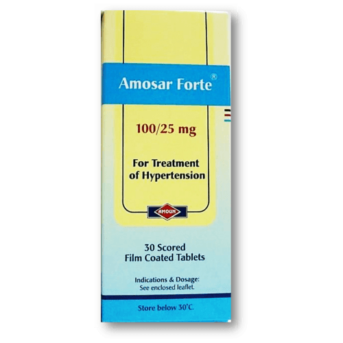 Amosar forte 100/25mg 30tab