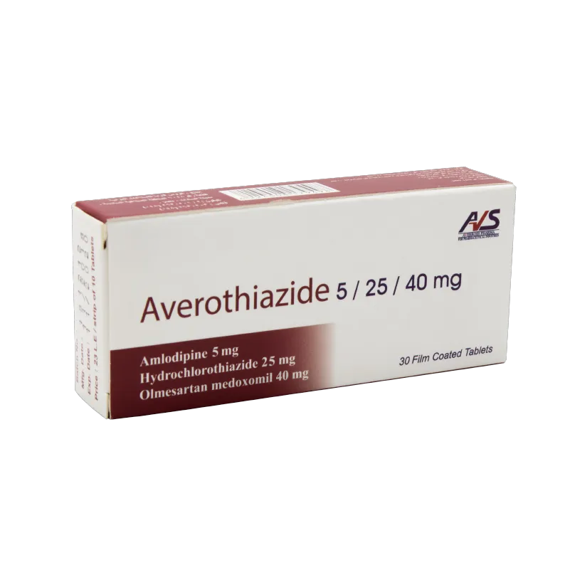 averothiazide 40&5&25mg