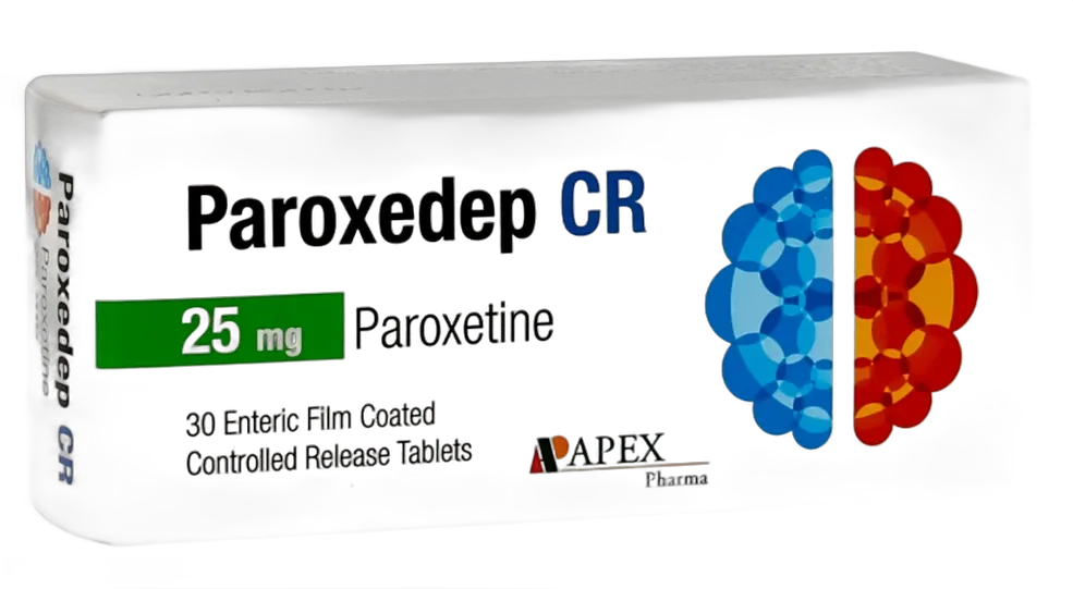 paroxedep cr 25mg 30tab