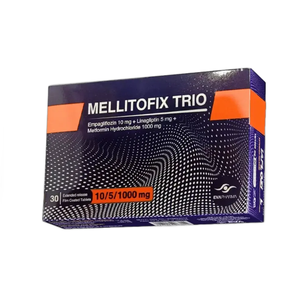 MELLITOFIX TRIO10&5&1000MG30TAB