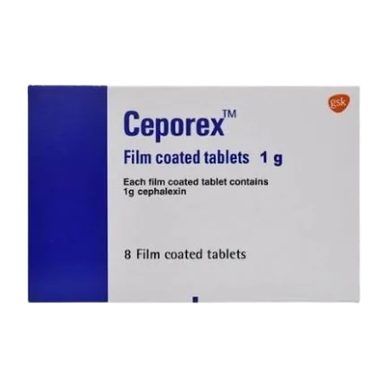 ceporex 1g 8 tabs