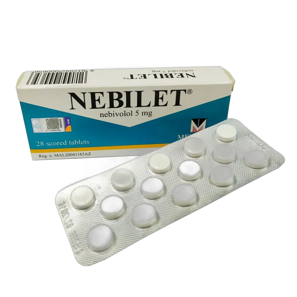 NEBILET5MG14TAB