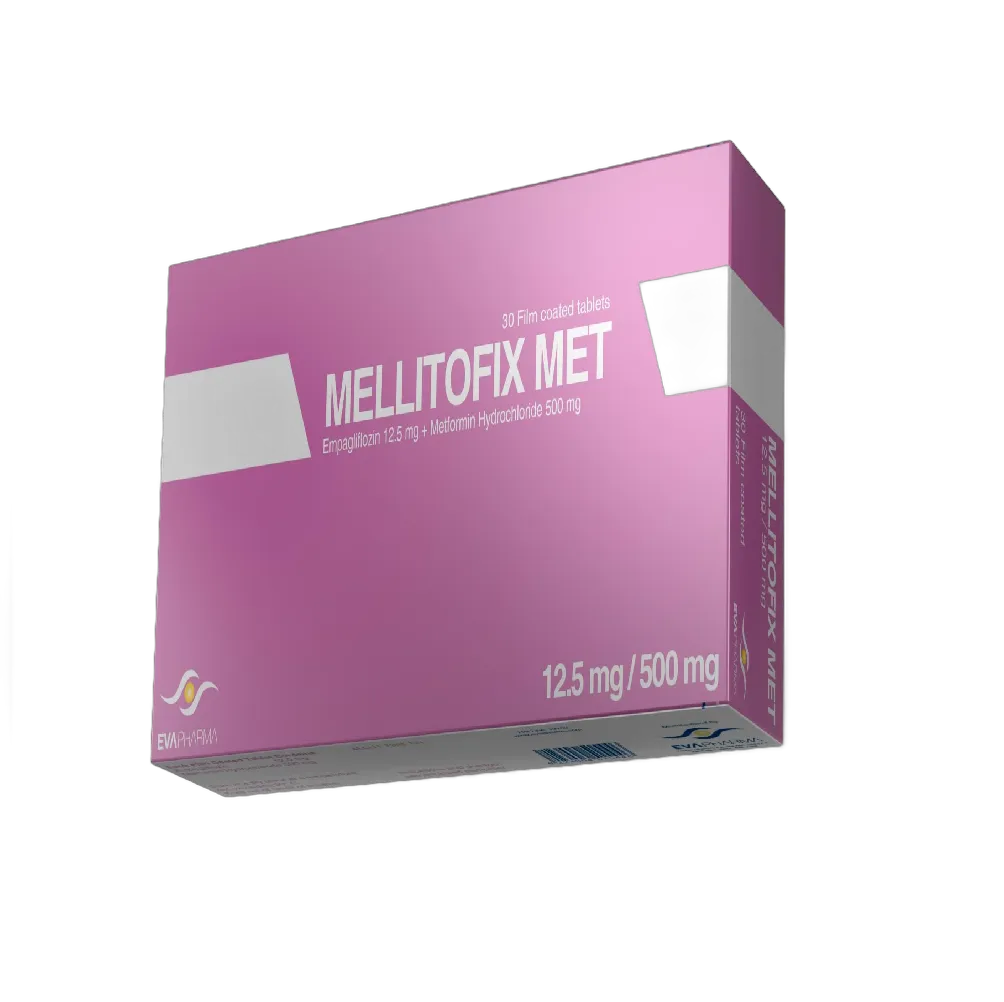 mellitofix met12.5&500mg30tab