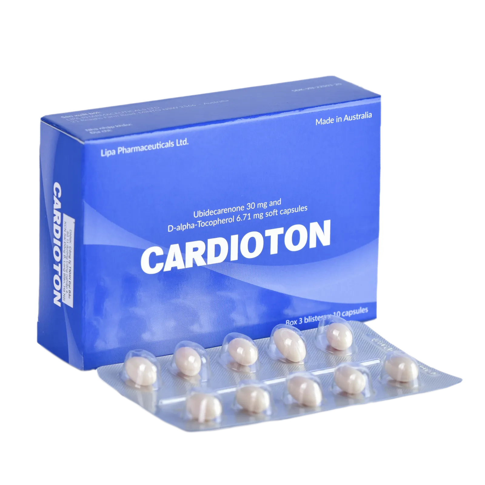 CARDIOTON  300  MG  20  TAB NEW