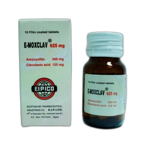 E-MOXCLAV  625  MG  10  TAB