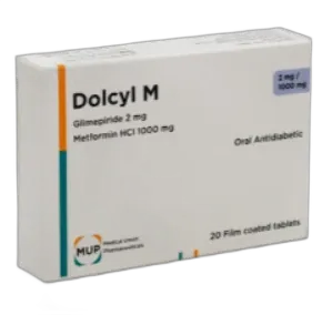 dolcyl m 1000mg 20tab
