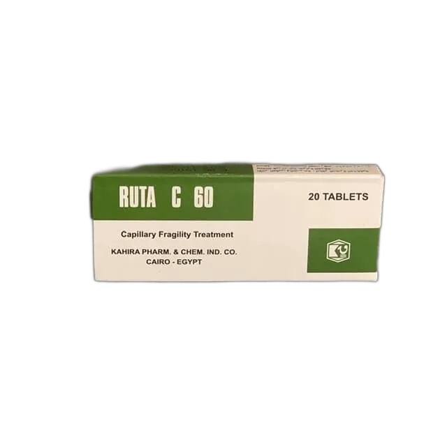 RUTA C 60MG 20 TAB.