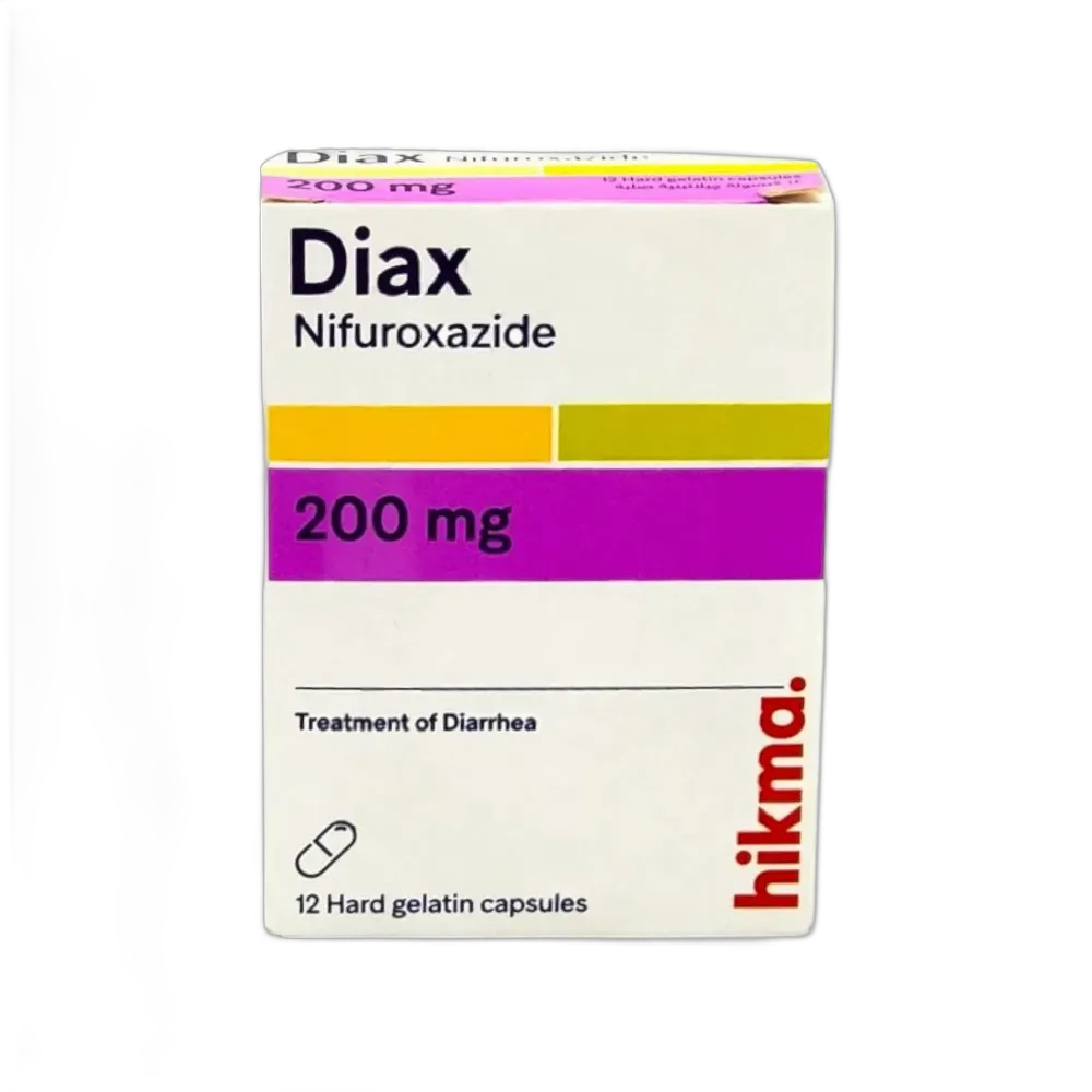 DIAX  200  MG 12 CAP new