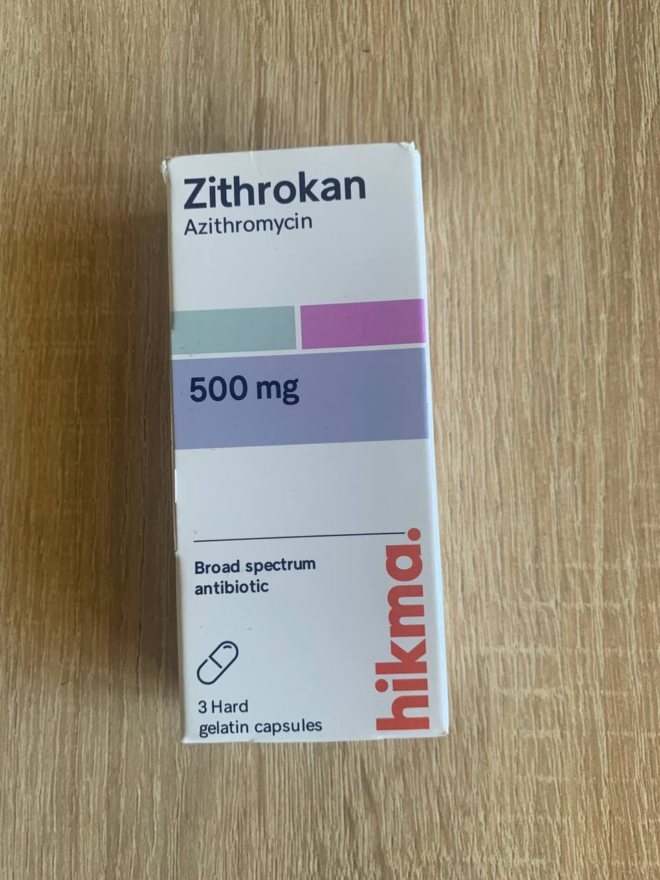 زيثروكان 500 مجم 3 كبسول