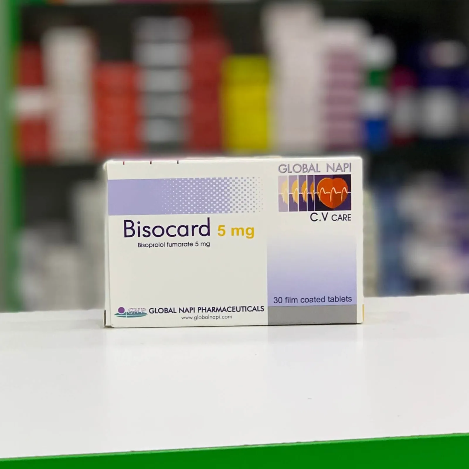 BISOCARD 5 MG 30 TAB old