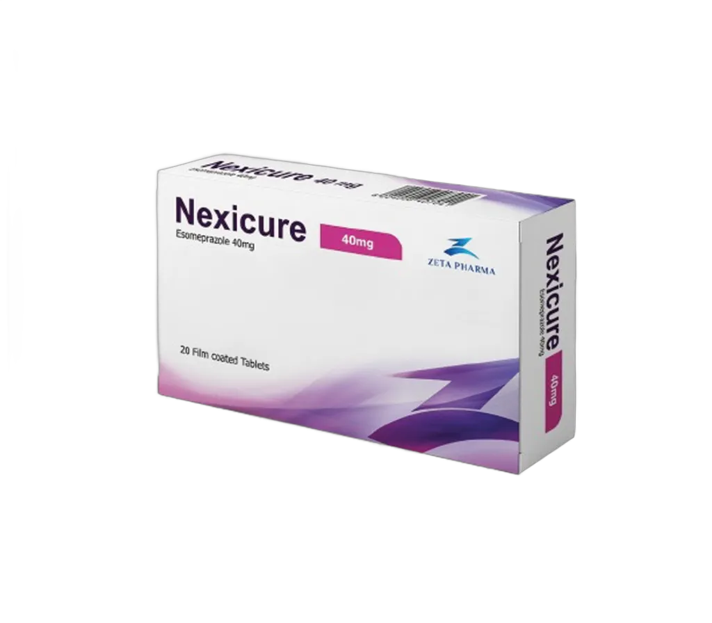 nexicure40mg 20tab