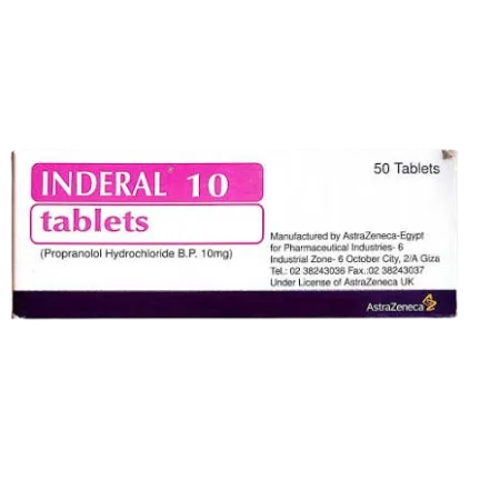 INDERAL 10 MG 50 TAB
