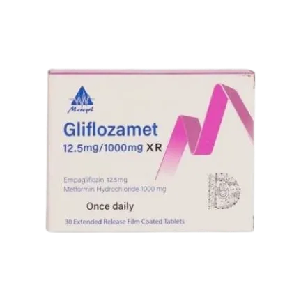 gliflozamet12.50mg&1000mg xr 30 tab