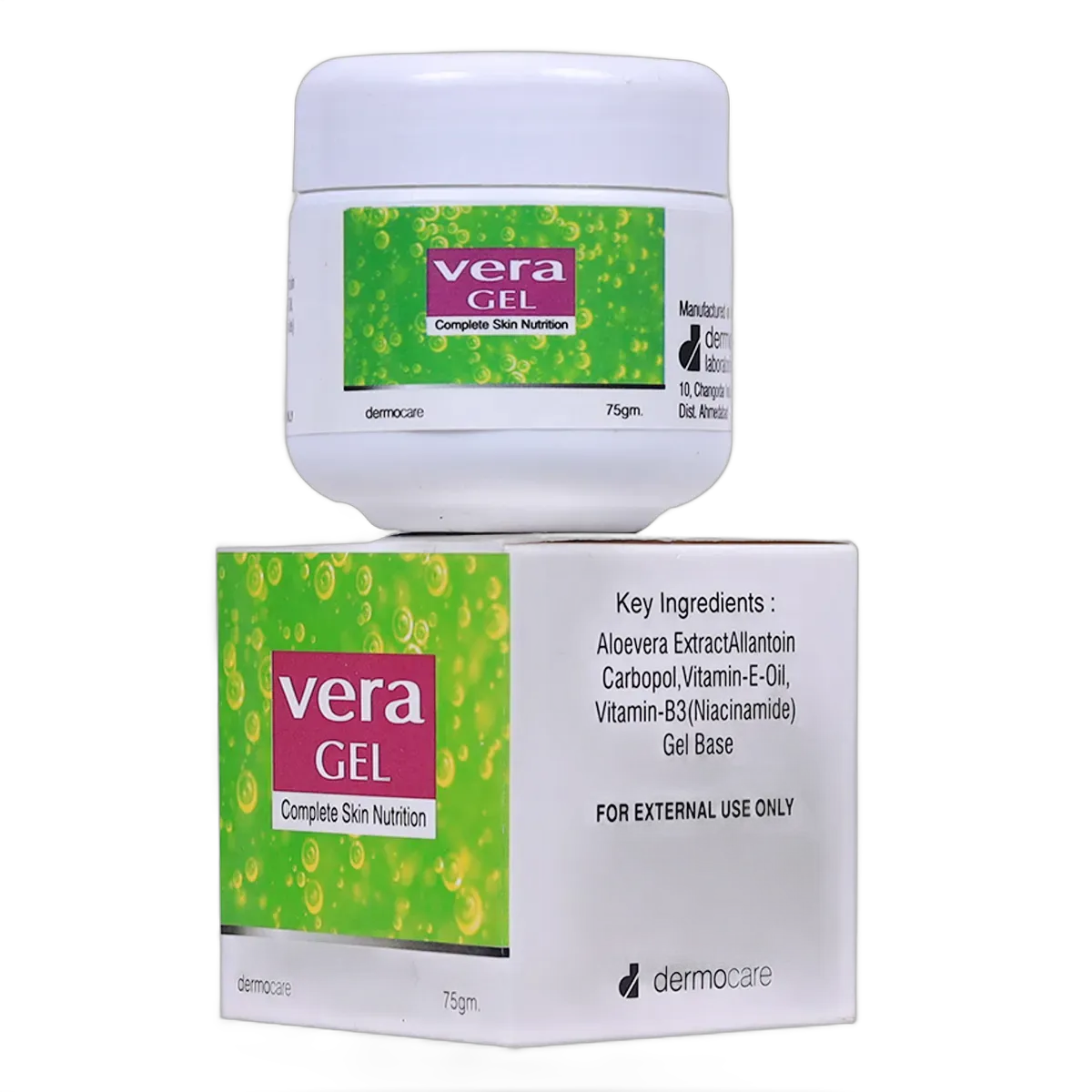 VERA EXTRA GEL 50GM NEW