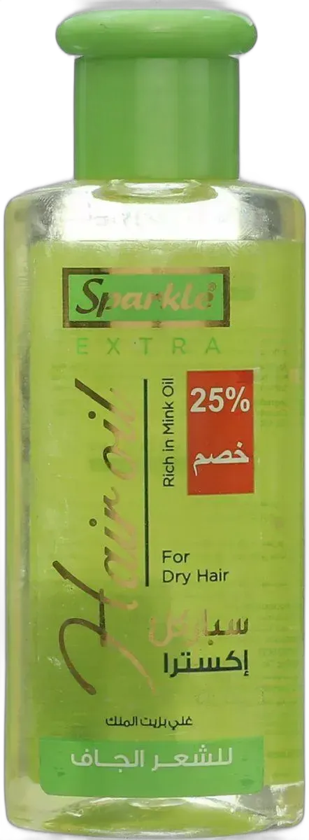 سباركل زيت شعر جاف اخضر100مل