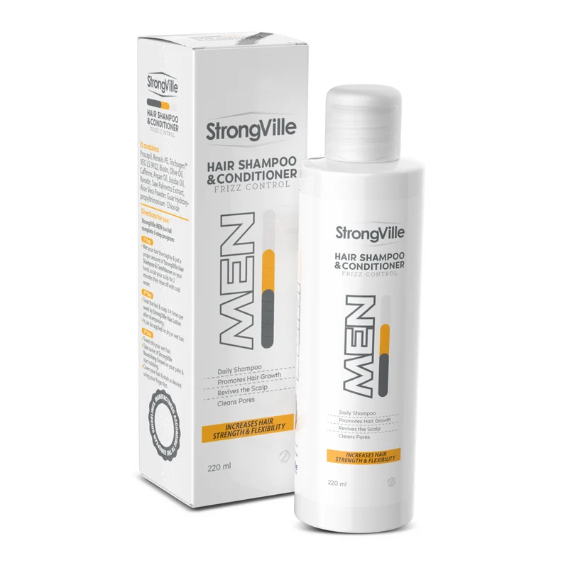strongville shampoo&conditioner men 220 ml