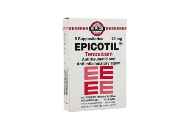 EPICOTIL 20 MG 5 SUPP new