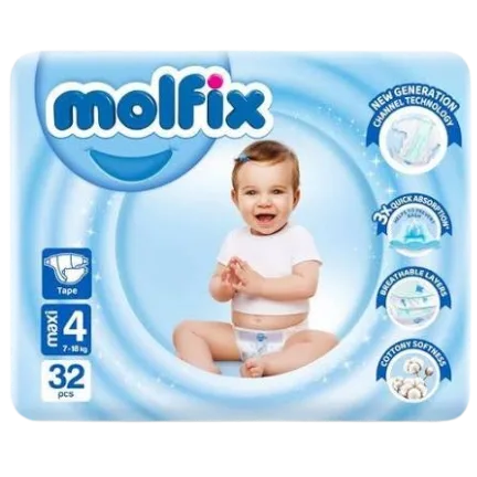 مولفكس مقاس4 وسط 32ق